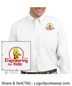 Port Authority Mens Long Sleeve Easy Care Shirt Design Zoom